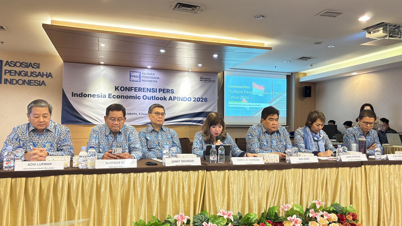 Pengusaha Prediksi Pertumbuhan Ekonomi Awal Tahun 2026 Hanya 5,4 Persen