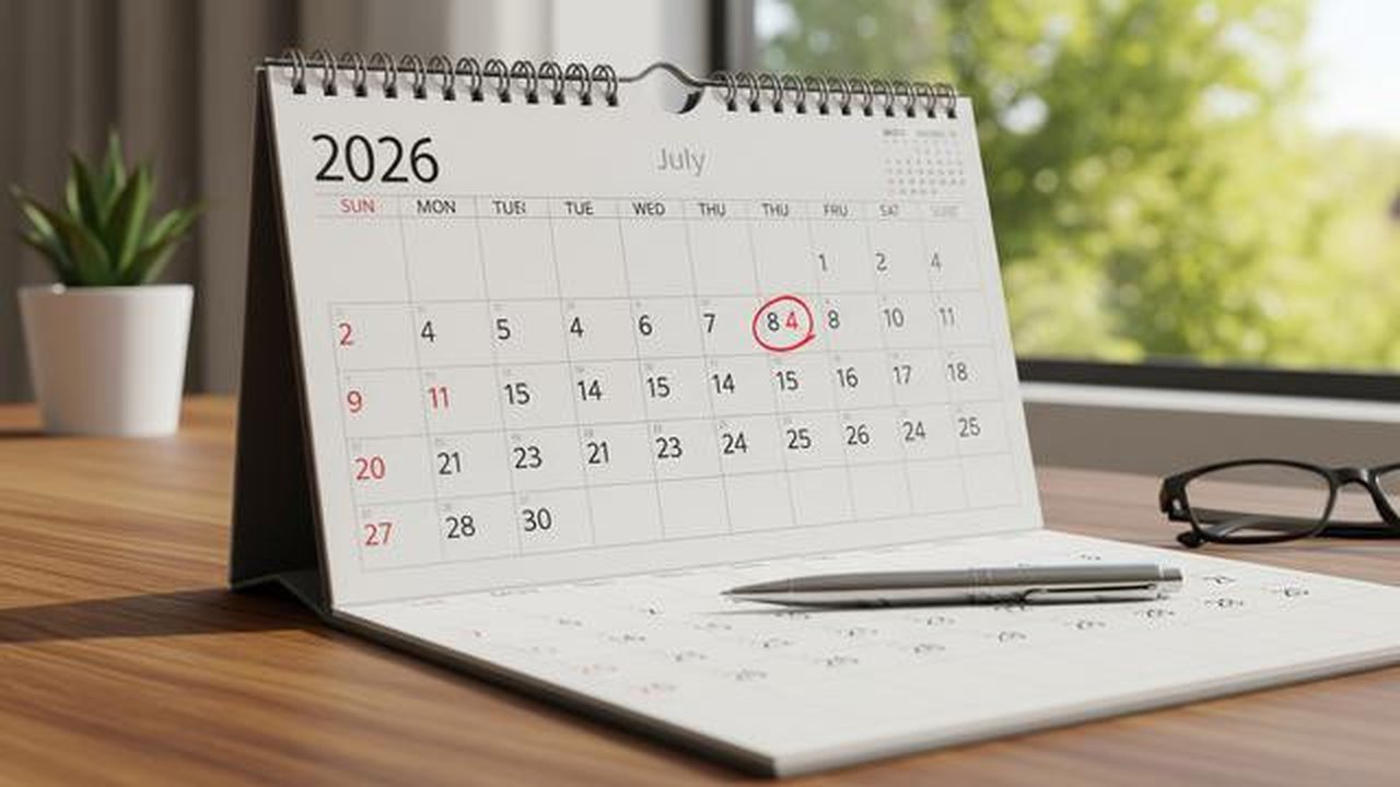 Ilustrasi kalender 2026. Foto: Gemini