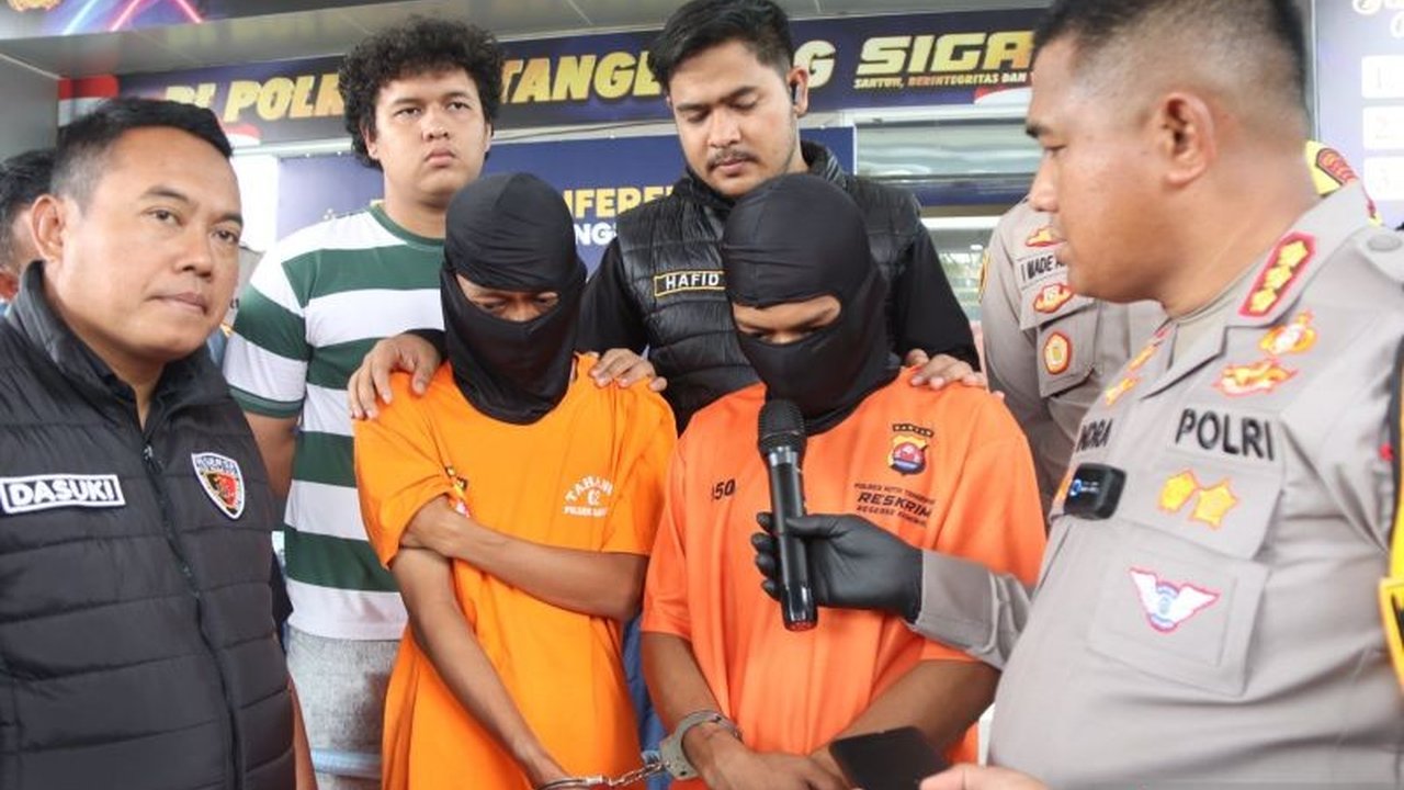 Tersangka AM (23) diancam hukuman penjara seumur hidup atas kasus pembunuhan berencana terhadap remaja AA (19) di Tangerang, dipicu sakit hati karena ditagih utang.
