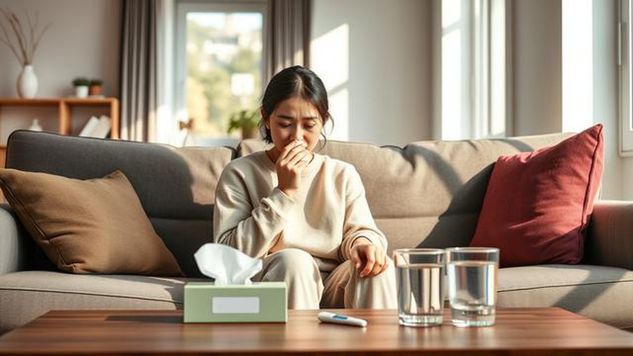 cara mengatasi flu Ilustrasi dibuat AI