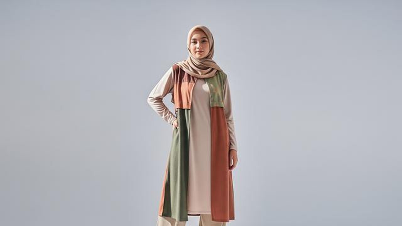 Model Gamis Tunik Ala Gen Z untuk Ramadhan 2026 (Sumber; gemini.com)