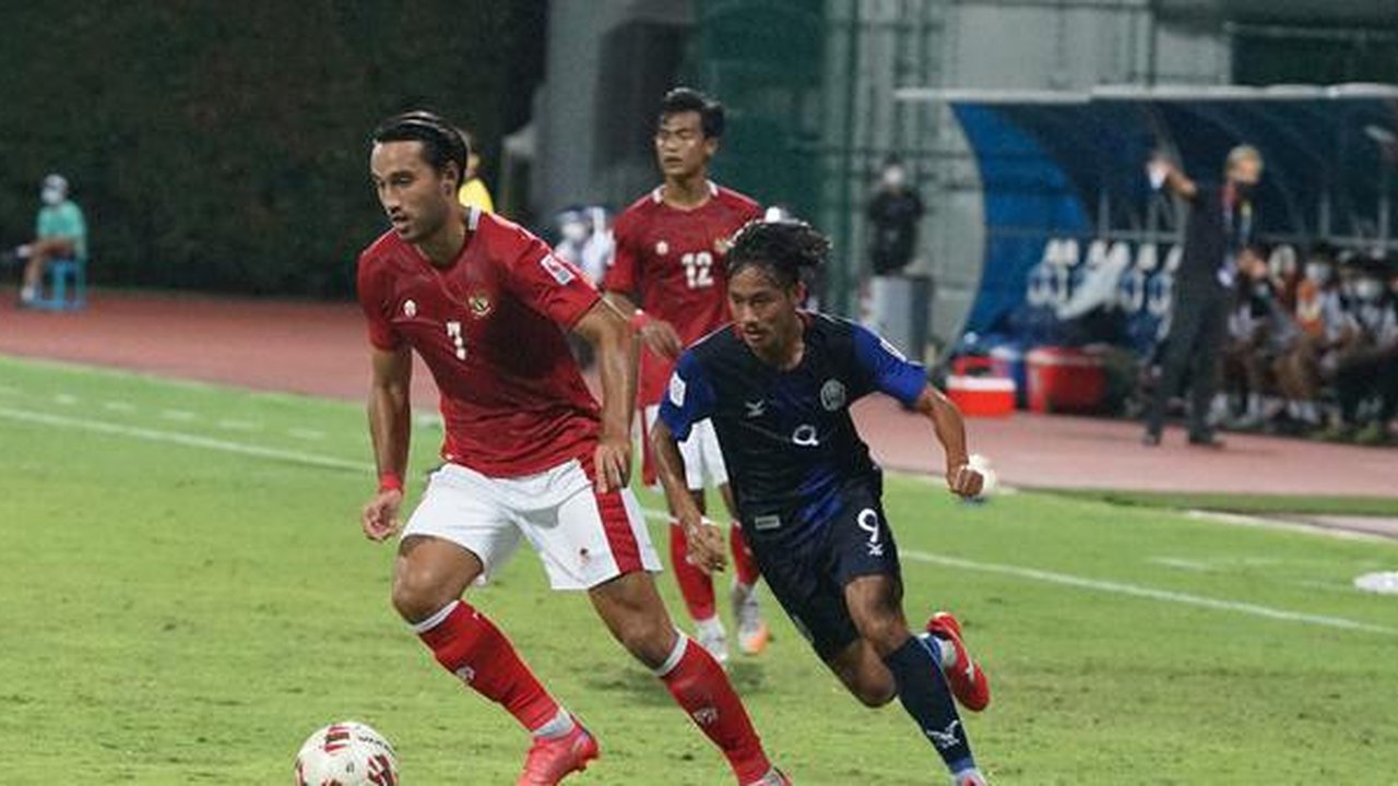 Meski sempat menambah gol pada menit ke-54 lewat Ramai Rumakiek, penampilan Ezra Walian dan kawan-kawan kembali mengendur. (Dok. PSSI)