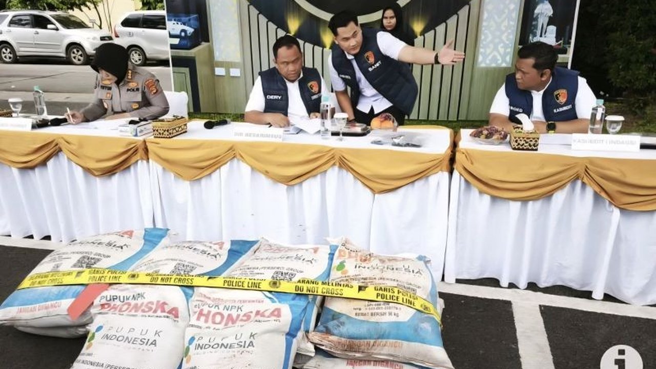 Polda Lampung berhasil mengungkap penyelewengan pupuk bersubsidi Lampung di Kabupaten Lampung Tengah, mendorong PT Pupuk Indonesia (Persero) untuk memutus kontrak kios dan memperketat pengawasan distribusi.