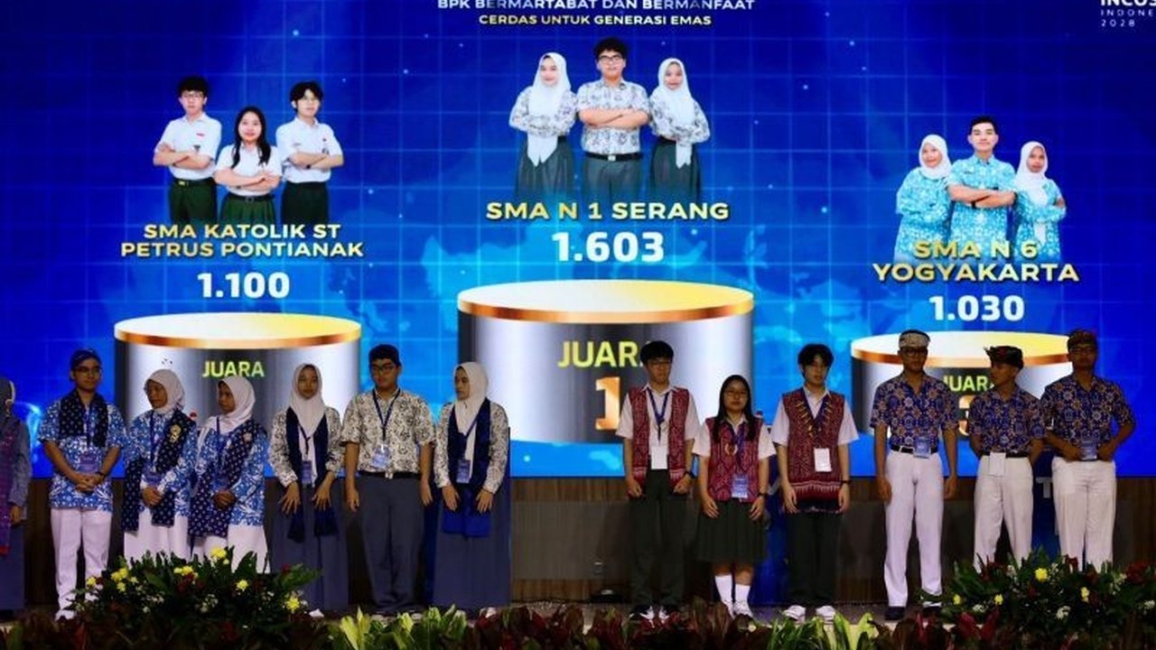 SMAN 1 Kota Serang raih juara nasional Cerdas Cermat BPK Muda, bukti literasi keuangan pelajar unggul. Prestasi ini tunjukkan pemahaman mendalam tentang peran BPK.