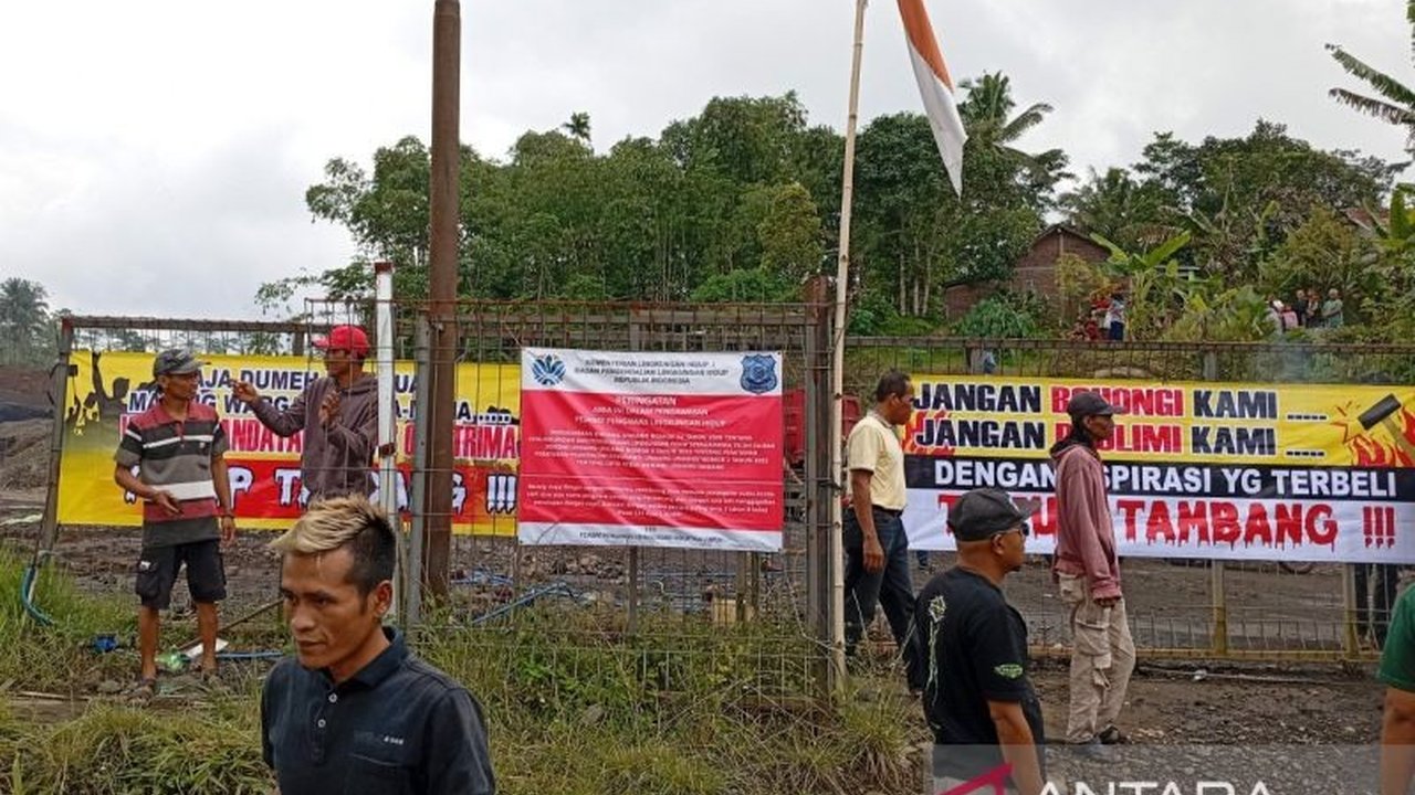 Warga Sumbang Banyumas Tegas Suarakan Penolakan Tambang di Kaki Gunung Slamet