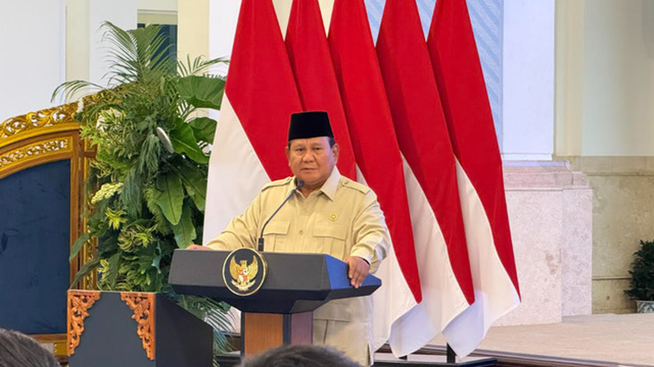 Prabowo Beri Sambutan di Depan Para Atlet RI yang Bertarung di SEA Games-33 (Foto: Lizsa Egeham/Liputan6.com)