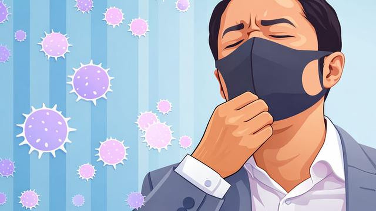 Ilustrasi penderita Super Flu