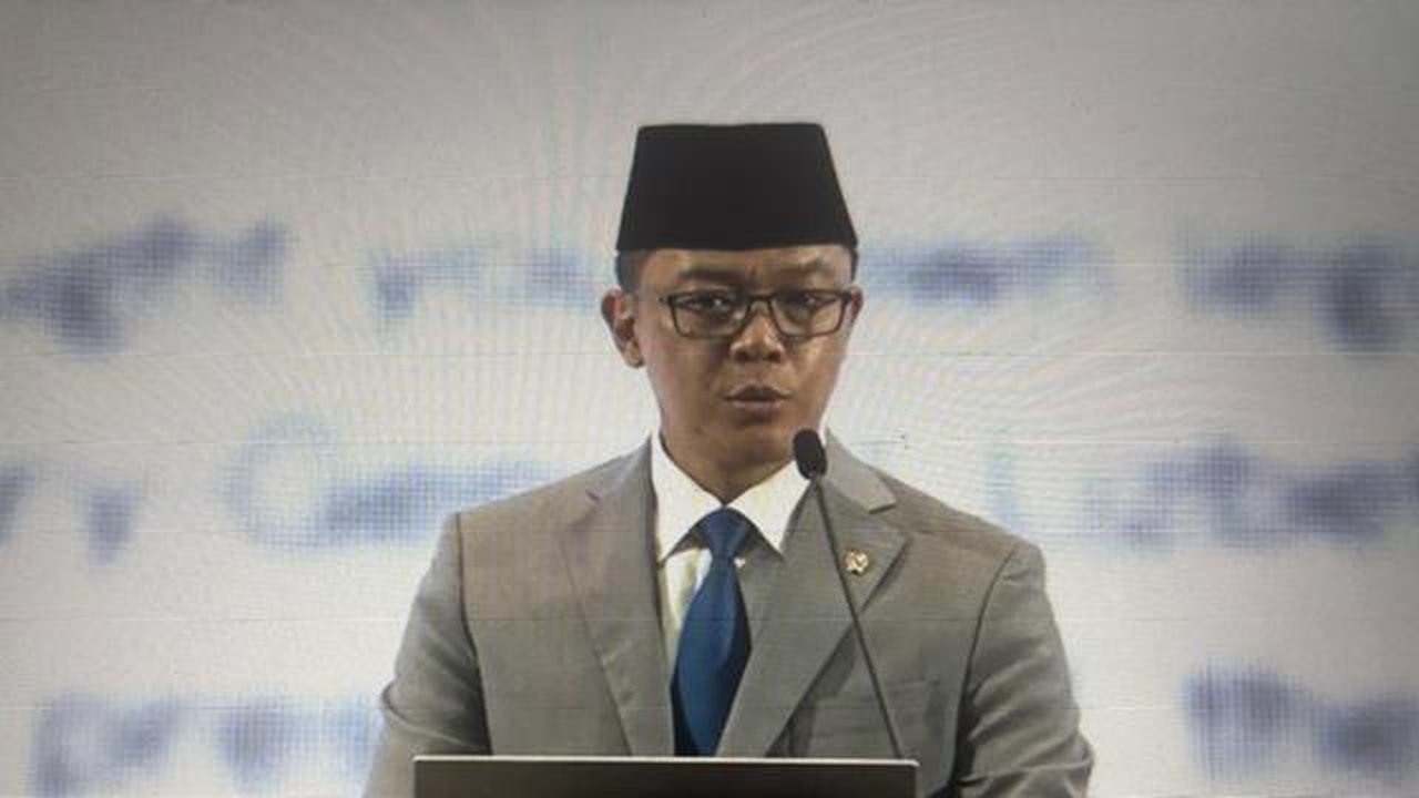 Menteri Luar Negeri RI Sugiono dalam Pernyataan Pers Tahunan Menteri Luar Negeri (PPTM) 2026 di Kementerian Luar Negeri RI, Rabu (14/1/2026). (Dok. Tangkapan layar Youtube Kementerian Luar Ne