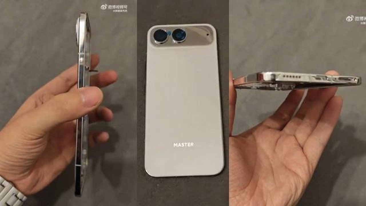 Xiaomi 17 Air,  HP Lebih Tipis dari iPhone Air yang Batal Diproduksi Massal. (Doc: Bald Panda | Weibo)