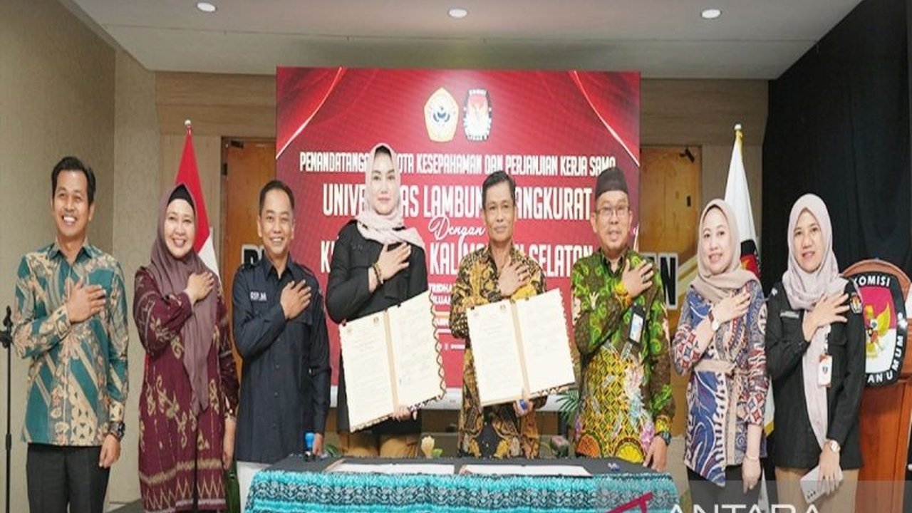 Universitas Lambung Mangkurat (ULM) dan KPU Kalsel resmi menjalin kerja sama strategis, berkomitmen memperkuat pendidikan demokrasi dan kualitas SDM di Kalimantan Selatan. Simak detailnya!