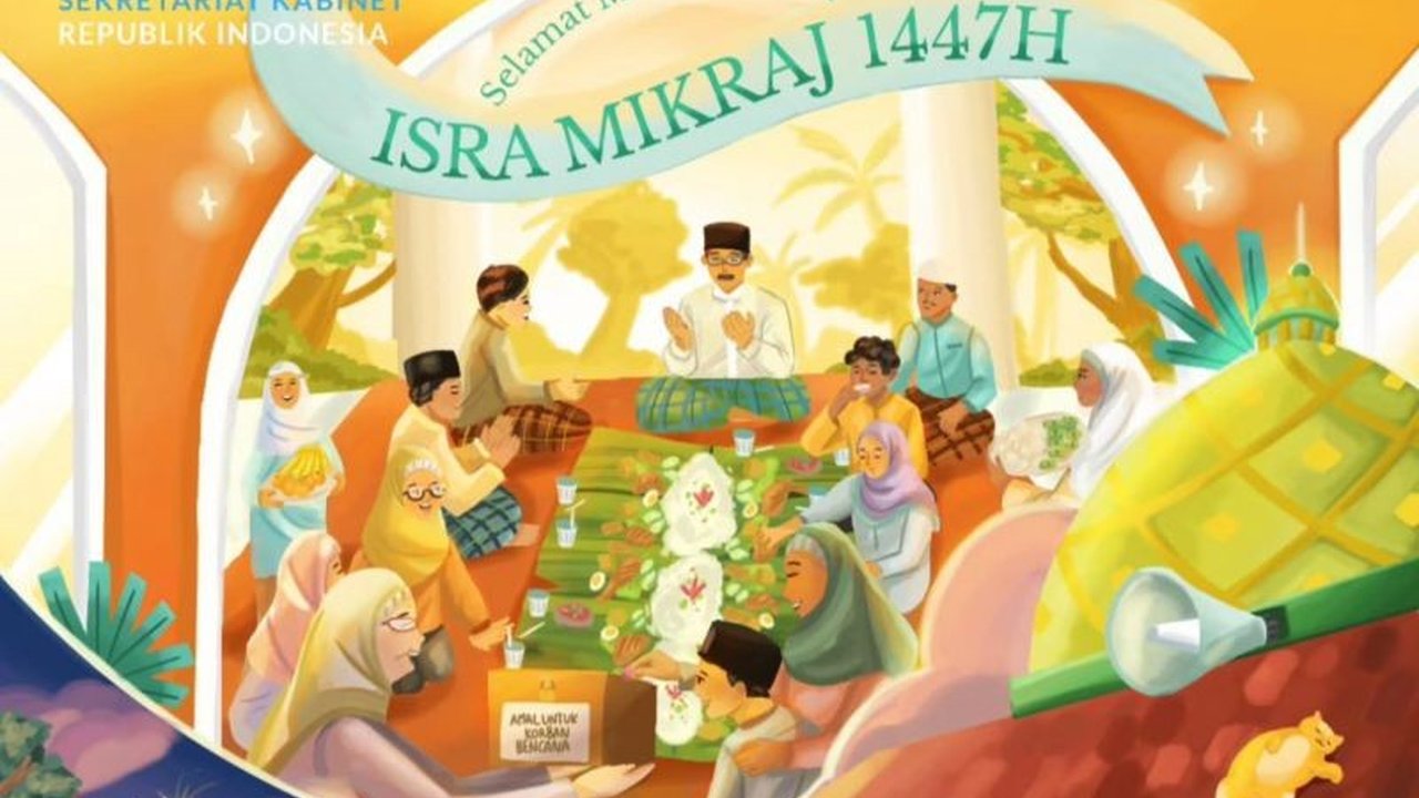 Sekretaris Kabinet Teddy Indra Wijaya mengajak umat Islam memaknai Isra Mikraj 1447 H sebagai momentum meneguhkan iman dan takwa, serta refleksi peningkatan kualitas ibadah sehari-hari.