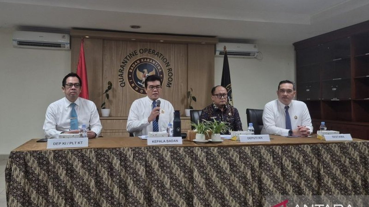 Badan Karantina Indonesia (Barantin) meningkatkan kewaspadaan untuk mengantisipasi ancaman virus PPR yang berpotensi memusnahkan populasi kambing dan domba di Indonesia, dengan strategi khusus dan kolaborasi lintas lembaga.