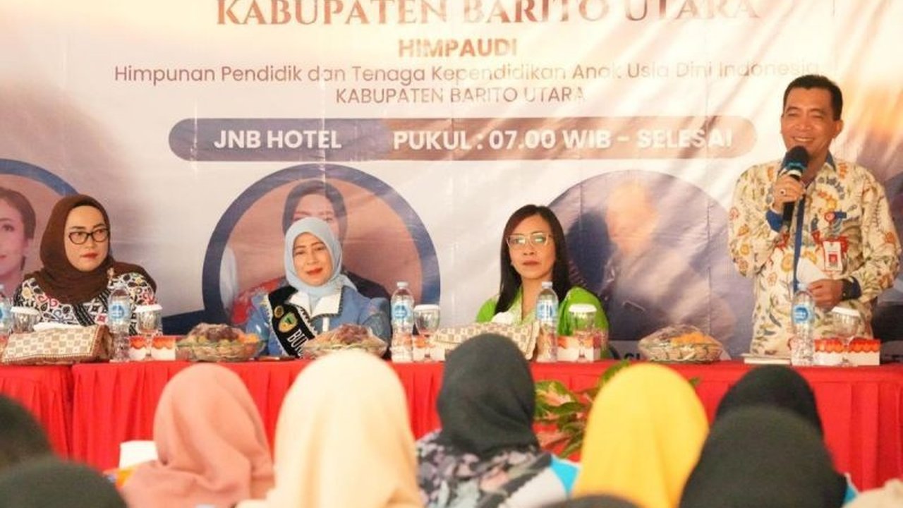 Pemerintah Kabupaten Barito Utara menunjukkan komitmennya dalam Peningkatan Kompetensi Pendidik PAUD melalui workshop cipta lagu anak dan pembuatan APE, guna mewujudkan pendidikan anak usia dini yang berkualitas dan inovatif.