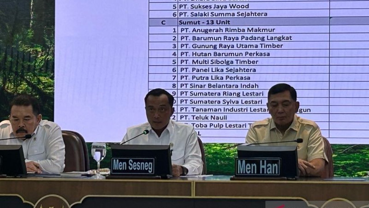 Satuan Tugas Penertiban Kawasan Hutan (Satgas PKH) merilis 28 perusahaan pelanggar lahan hutan yang izinnya akan dicabut Presiden Prabowo Subianto, terdiri dari sektor kehutanan, tambang, dan perkebunan, setelah terbukti melanggar peraturan.