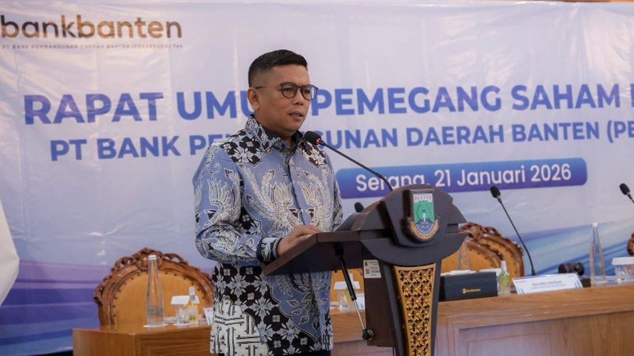 Rapat Umum Pemegang Saham Luar Biasa (RUPS LB) Bank Banten menyepakati perombakan pengurus di tengah capaian aset yang menembus Rp10 triliun, menegaskan komitmen penguatan kinerja Bank Banten.