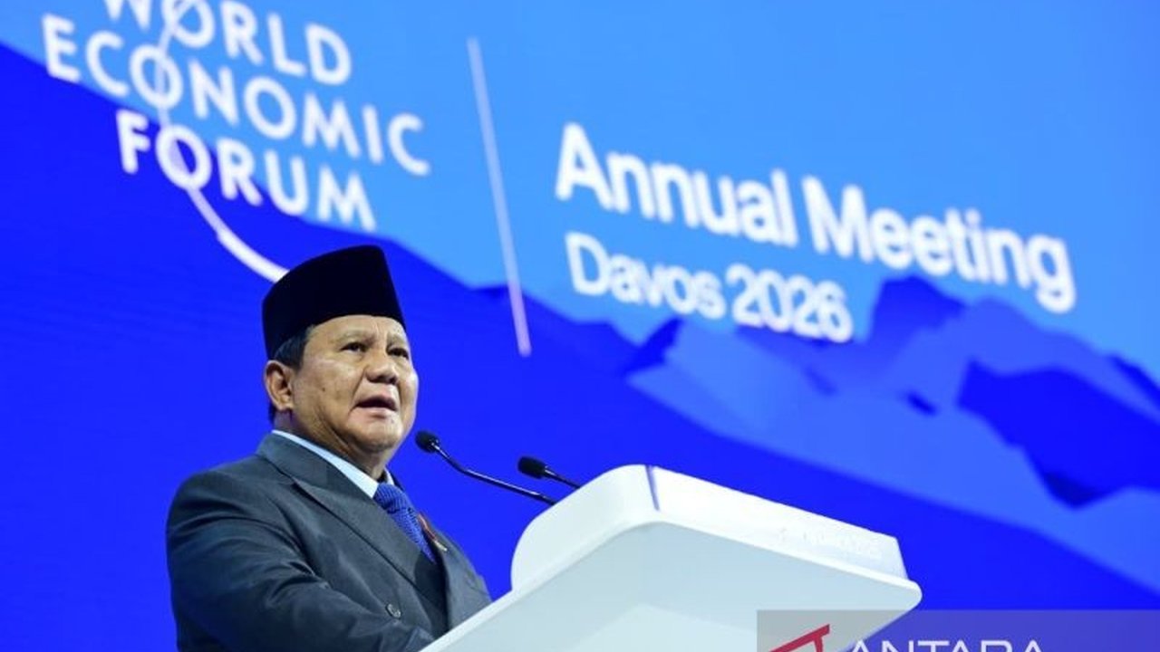 Presiden Prabowo Subianto memaparkan strategi pemerintahan Indonesia di forum World Economic Forum (WEF) Davos 2026, menggarisbawahi komitmen pada hilirisasi, kesejahteraan rakyat, dan penegakan hukum untuk ekonomi berkeadilan.