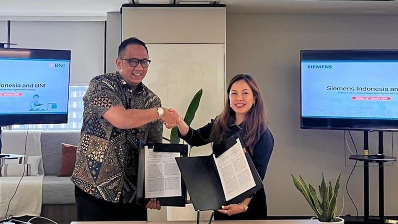PT Bank Negara Indonesia (Persero) Tbk (BNI) dan PT Siemens Indonesia menjalin Kerja Sama BNI Siemens senilai Rp300 miliar untuk memperkuat ekosistem kelistrikan dan industri nasional, demi proyek strategis yang berkelanjutan.