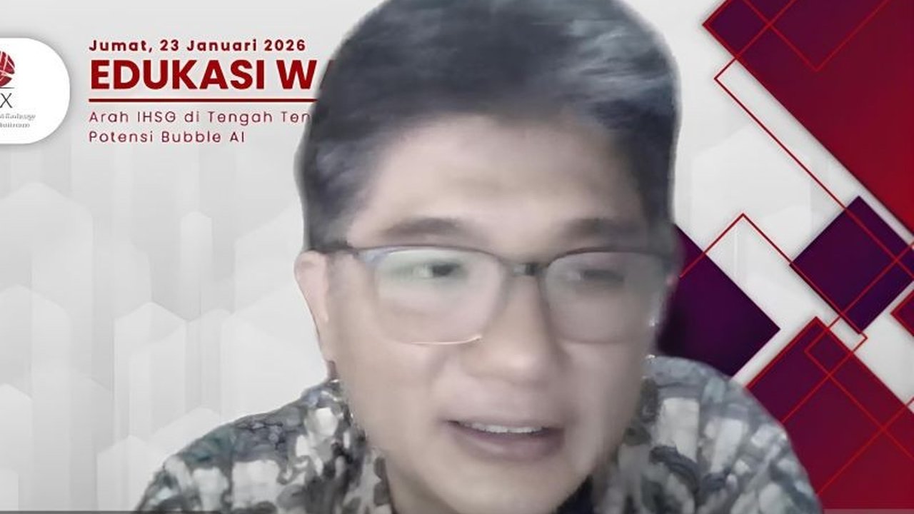 Ekonom Hans Kwee memprediksi IHSG 2026 akan alami volatilitas ekstrem. Ada potensi menembus 10.000 atau anjlok ke 7.500. Apa saja pemicunya?