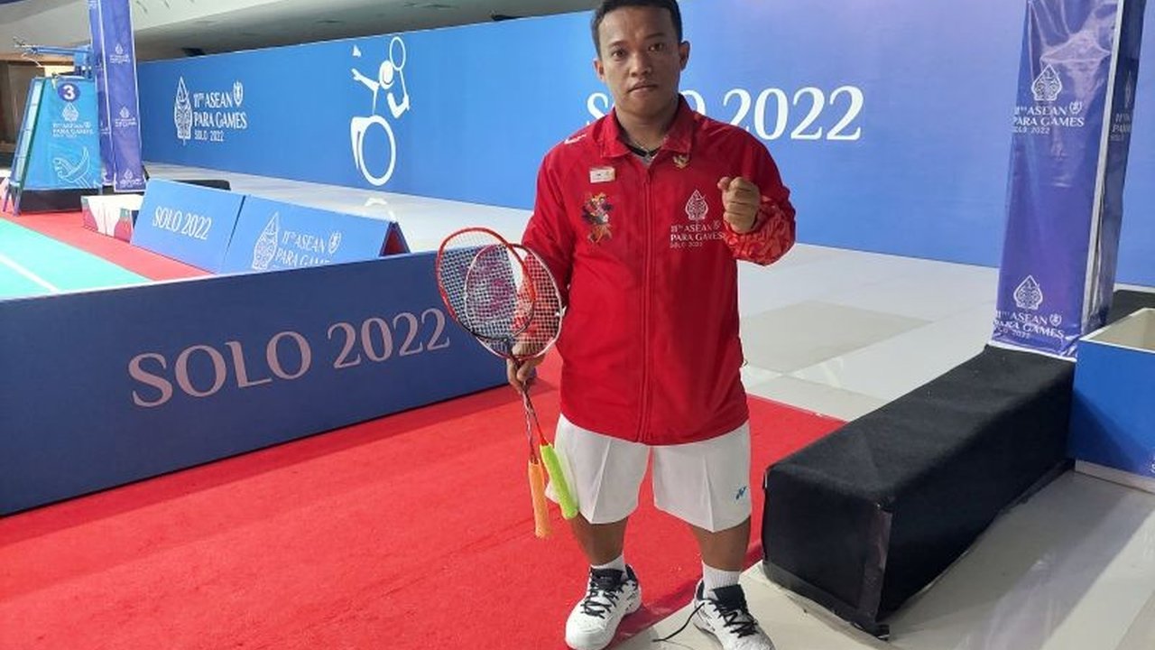 Tim para bulu tangkis Indonesia panen emas di ASEAN Para Games 2025 Thailand, mengamankan enam medali dari sembilan nomor, memperkuat dominasi di ajang olahraga disabilitas.