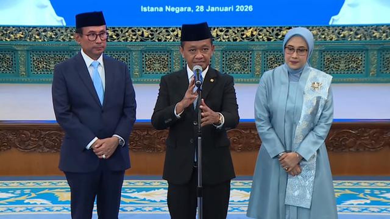 Ketua Harian Dewan Energi Nasional (DEN) Bahlil Lahadalia. (Istimewa)