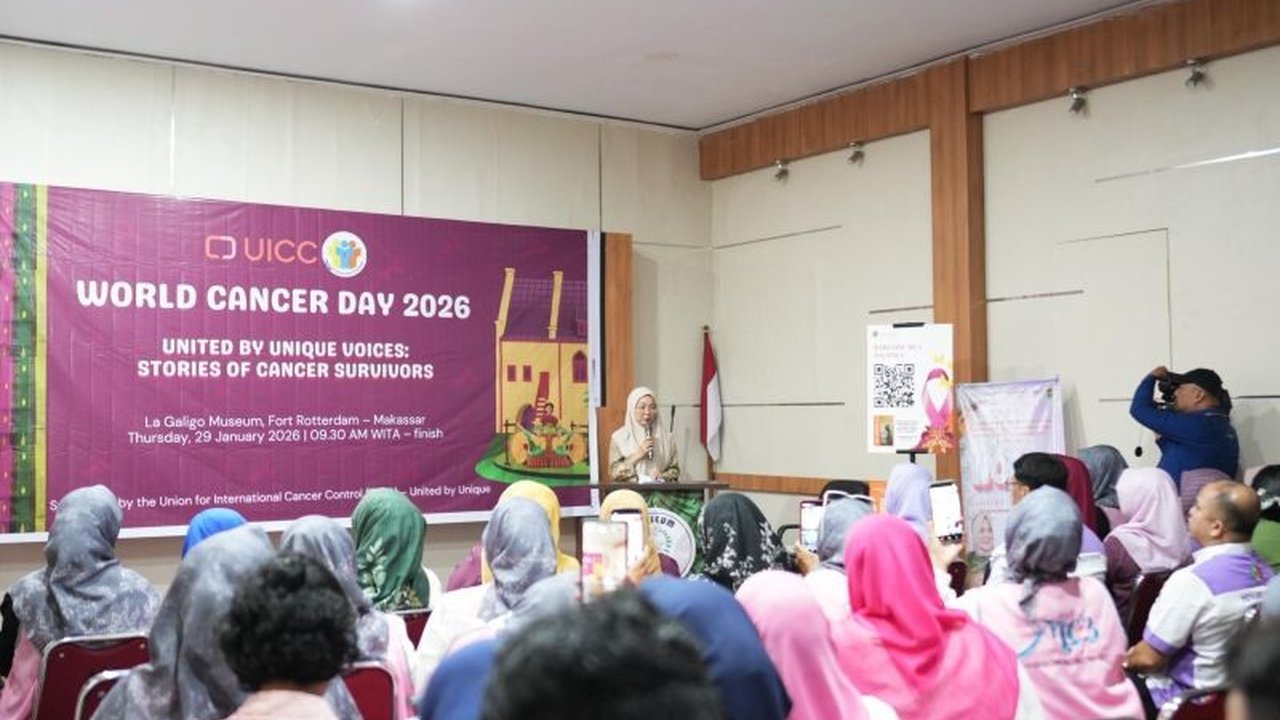 Ketua Tim Penggerak PKK Kota Makassar, Melinda Aksa, menyoroti peran keluarga dalam deteksi dini kanker, terutama kaum ibu sebagai agen perubahan untuk menekan risiko penyakit ini.