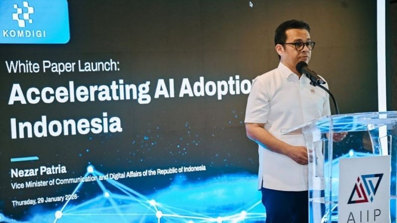 Wakil Menteri Komunikasi dan Digital Nezar Patria menegaskan bahwa **pemanfaatan AI untuk produktivitas** di berbagai sektor strategis seperti pangan, kesehatan, dan pendidikan dapat menjadi kunci kemajuan bangsa. Simak potensi dan arahan pemerintah!