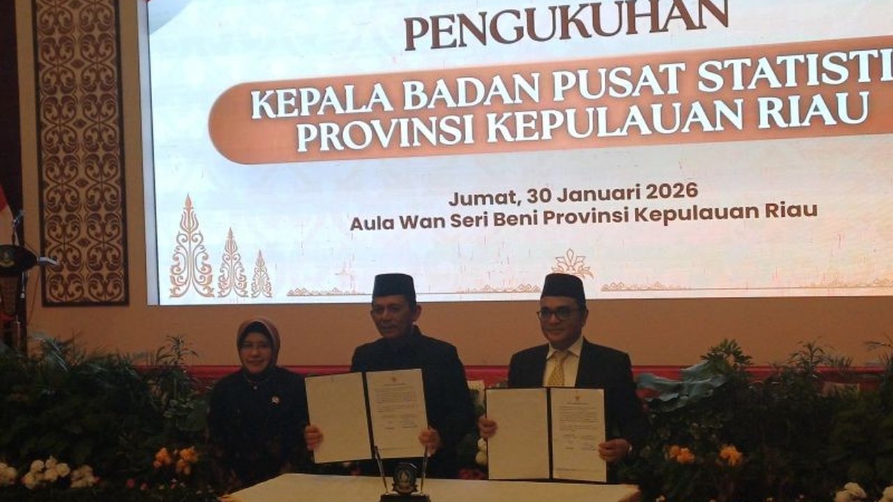 Kepala BPS, Amalia Adininggar Widyasanti, menekankan pentingnya peran data statistik BPS dalam mendorong kemajuan pembangunan daerah, khususnya di Kepulauan Riau, serta mengapresiasi kolaborasi Pemprov Kepri.