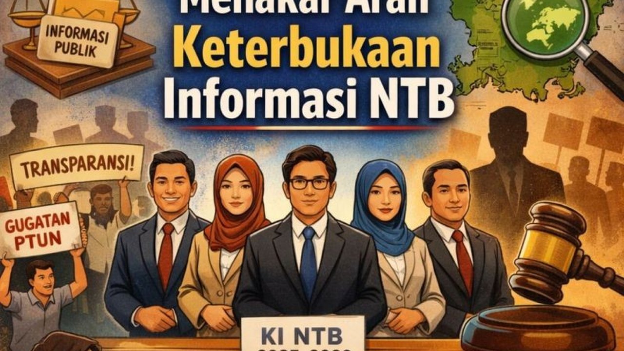 Penetapan lima komisioner Komisi Informasi NTB periode 2025–2029 menjadi sorotan, menandai komitmen daerah dalam menjaga hak atas informasi dan transparansi publik yang kian mendesak.