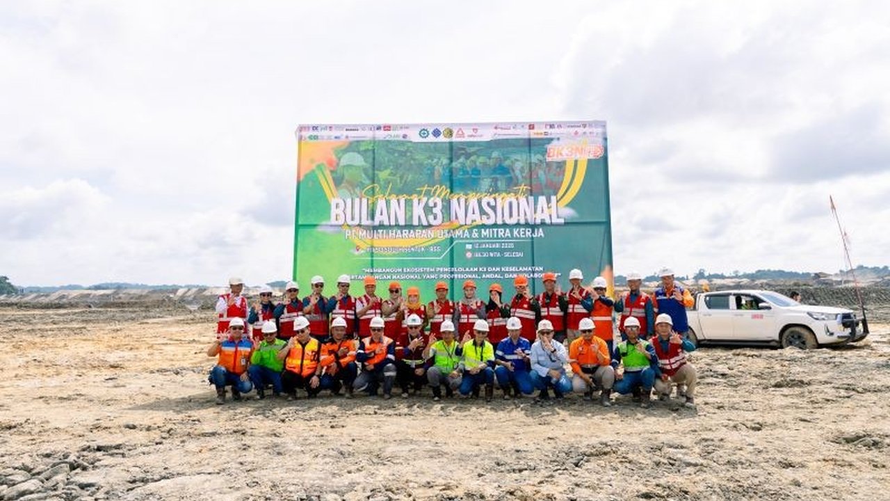 PT Multi Harapan Utama (MHU) memperingati Bulan K3 Nasional 2026 dengan memperkuat budaya kepemimpinan keselamatan, mencatat nihil kecelakaan kerja, dan mengintegrasikan K3 sebagai investasi strategis.