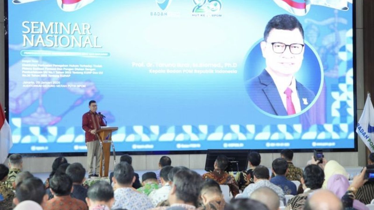 BPOM libatkan praktisi hukum dari Polri, Kejaksaan, dan akademisi untuk menyamakan pemahaman penegakan hukum obat dan makanan. Langkah ini krusial terkait pemberlakuan KUHP-KUHAP terbaru demi perlindungan masyarakat.
