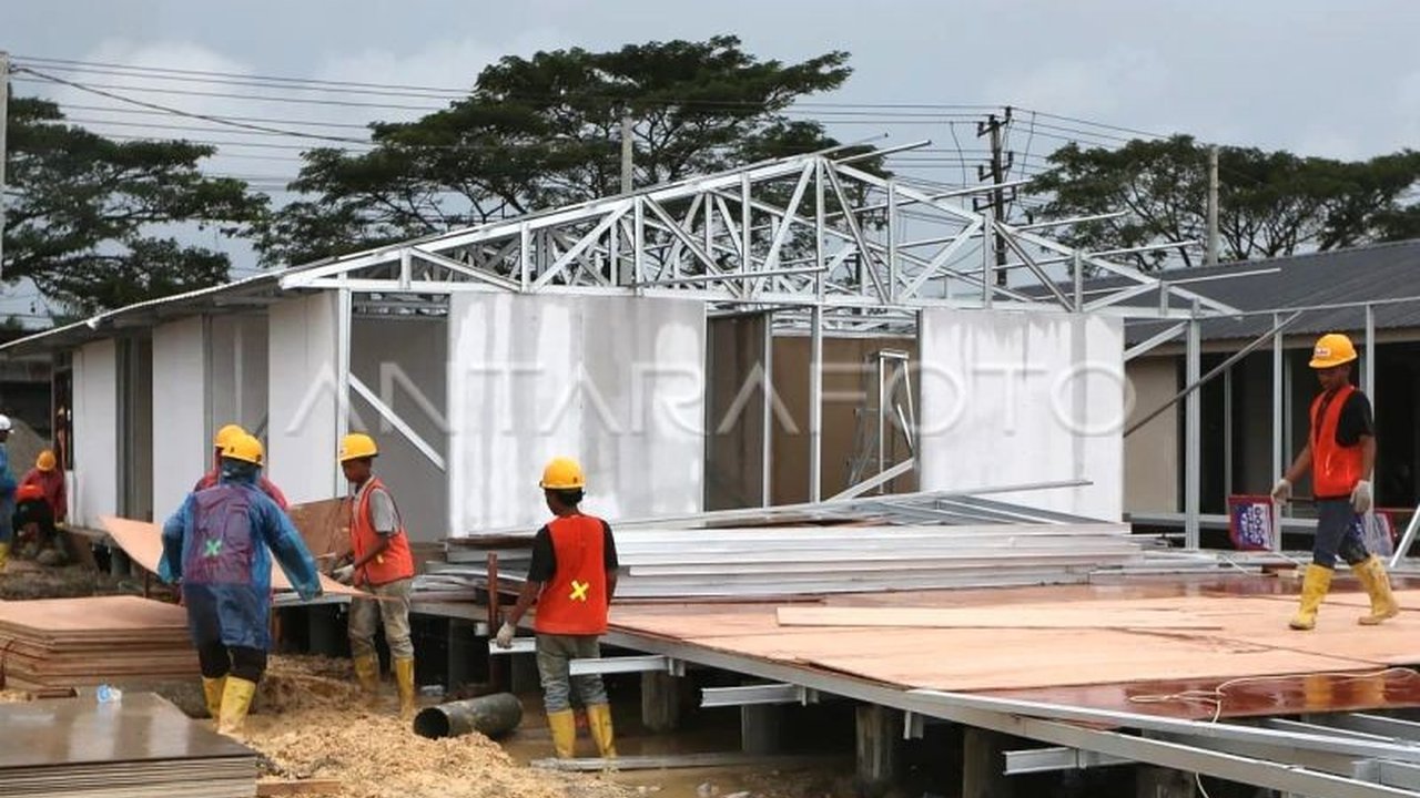 Satgas Percepatan Rehabilitasi dan Rekonstruksi Pascabencana Sumatera klarifikasi progres pembangunan huntara di Aceh. Ribuan unit rampung, belasan ribu lainnya masih dalam proses pengerjaan.