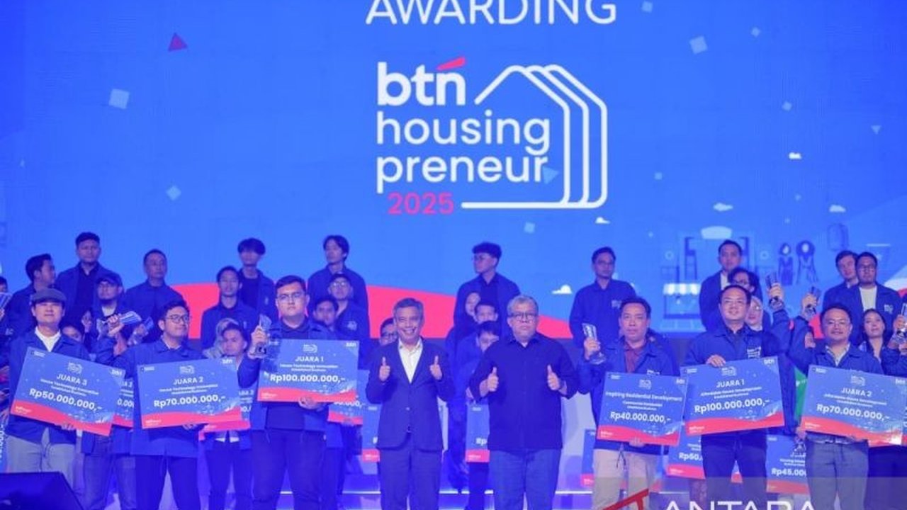 BTN Expo 2026 resmi berakhir dengan sukses, sekaligus menjadi puncak ajang BTN Housingpreneur 2025 yang berhasil menjaring inovator muda berbakat di sektor perumahan, serta mendorong pertumbuhan ekonomi kreatif.