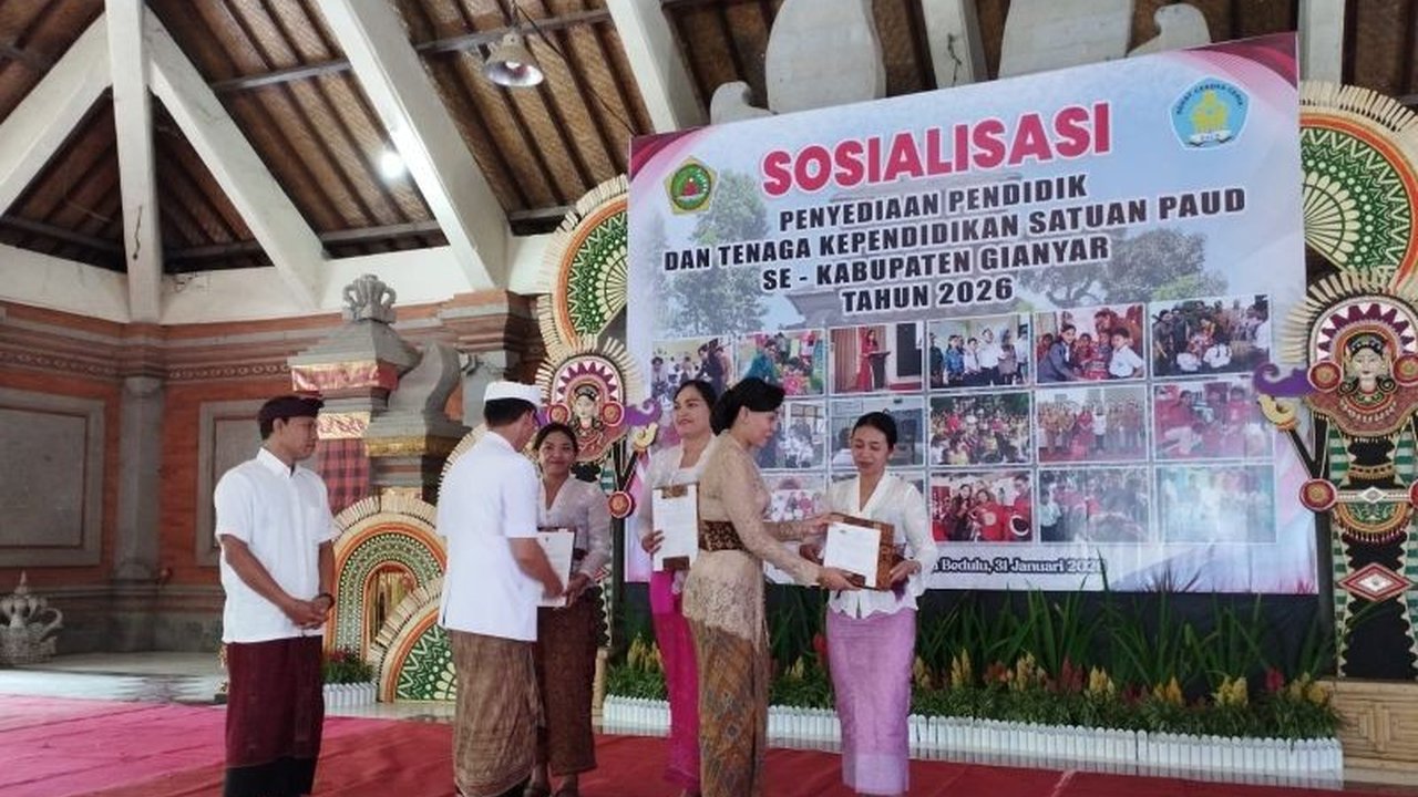 Pemerintah Kabupaten Gianyar serius meningkatkan kualitas PAUD pada 2026, melalui program komprehensif untuk guru dan anak demi wujudkan Generasi Emas Indonesia.