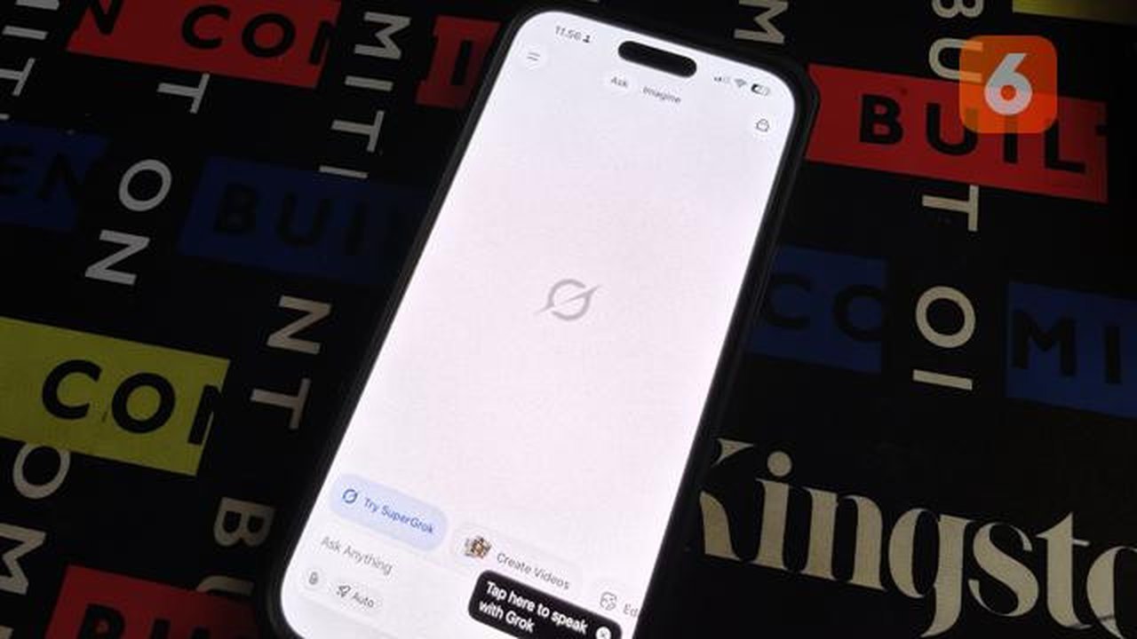Grok Sudah Bisa Diakses Lagi di Indonesia, Kemkomdigi Awasi Ketat Komitmen X Corp. (Liputan6.com/ Yuslianson)