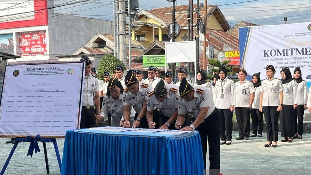 Kantor Wilayah Direktorat Jenderal Pemasyarakatan (Ditjenpas) Sulawesi Tengah bertekad kuat mewujudkan Zona Integritas menuju Wilayah Bebas dari Korupsi (WBK) dan Wilayah Birokrasi Bersih Melayani (WBBM) pada tahun 2026, memperkuat integritas dan pelayana