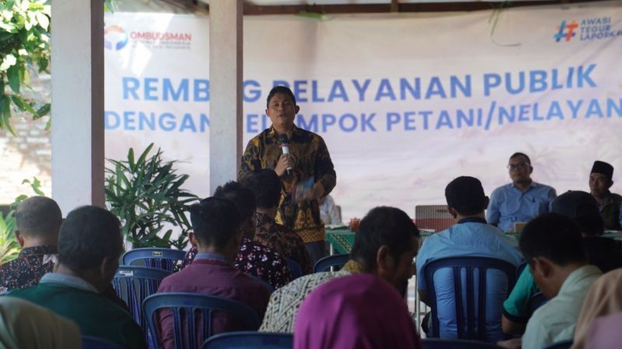 Ombudsman DIY gencar lakukan sosialisasi pengawasan pelayanan publik kepada kelompok tani di Bantul, menegaskan komitmennya dalam memastikan hak masyarakat terpenuhi dan menindaklanjuti aduan, termasuk soal pupuk.