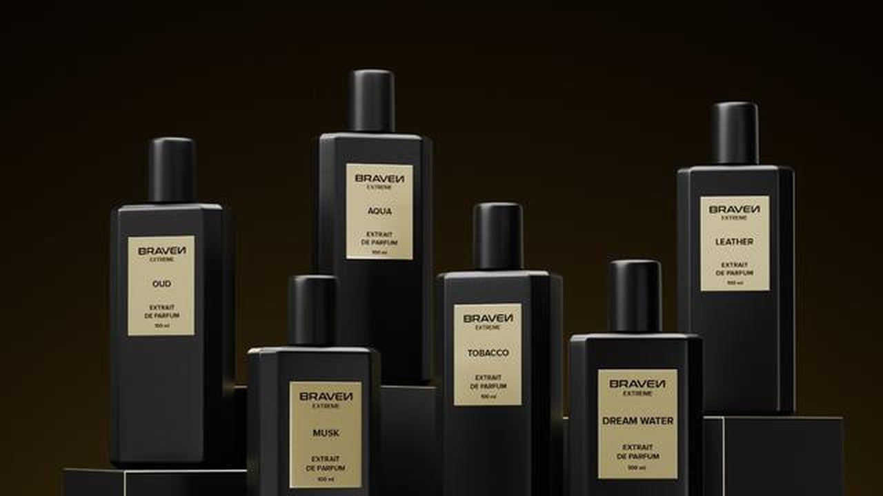 Enam varian Braven Extreme Extrait de Parfum. (dok. PT. Griff Prima Abadi)