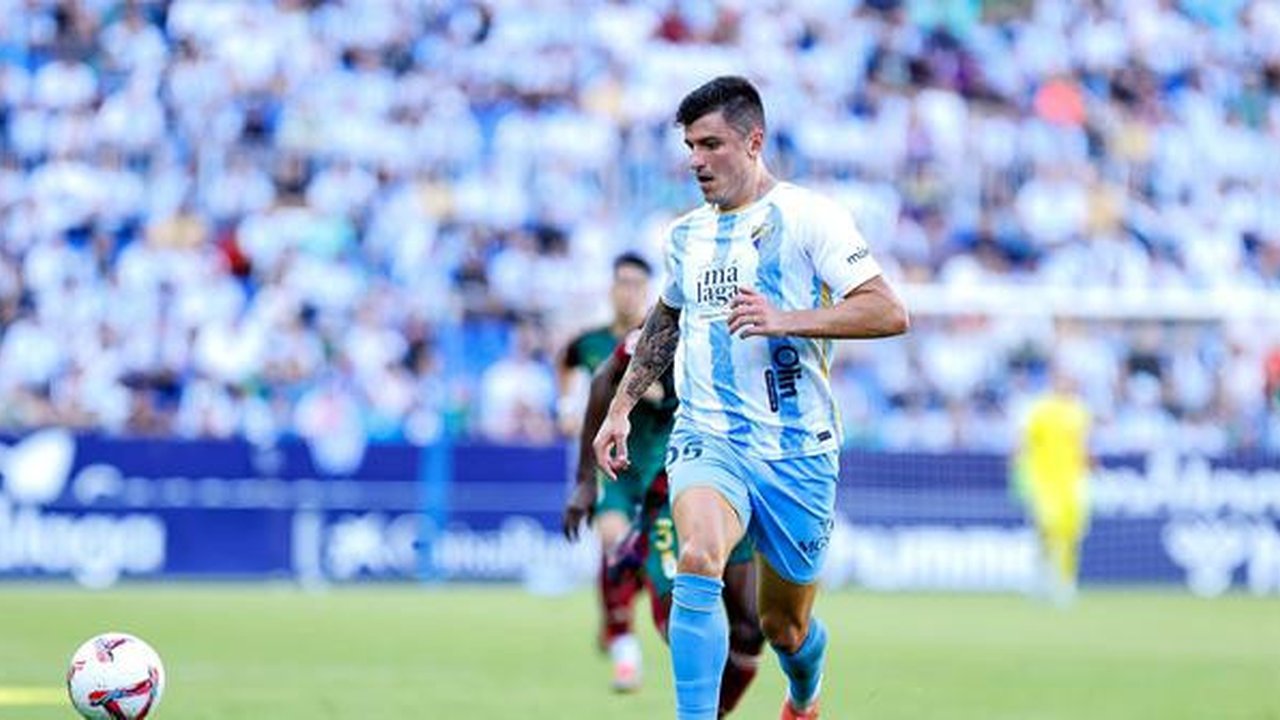 Sergio Castel saat masih berseragam Malaga. (Dok. X/Saul Garcia)