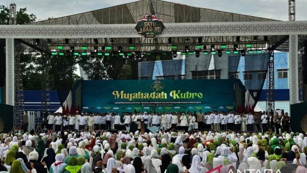Ketua PWNU Jatim KH Abdul Hakim Mahfudz menegaskan Mujahadah Kubro PWNU Jatim menjadi ajang penting untuk mempererat persatuan dan persaudaraan demi menjaga keutuhan NKRI, sesuai warisan pendiri Nahdlatul Ulama.