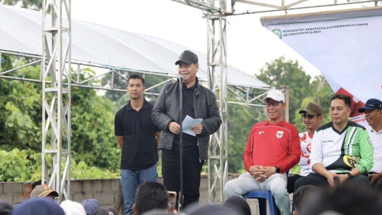 Bupati Kotawaringin Timur Halikinnor mengajak seluruh masyarakat membudayakan pola hidup sehat Kotim melalui aktivitas fisik rutin dan aksi sosial, menjangkau hingga ke tingkat desa.