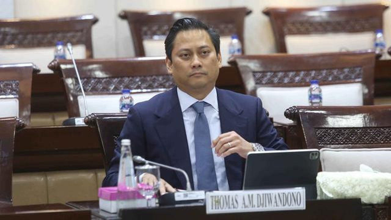 Melalui seleksi fit and proper test yang digelar secara terbuka, Thomas Djiwandono berhasil menyingkirkan dua kandidat lainnya. Tampak dalam foto, Wakil Menteri Keuangan yang juga Calon Deput