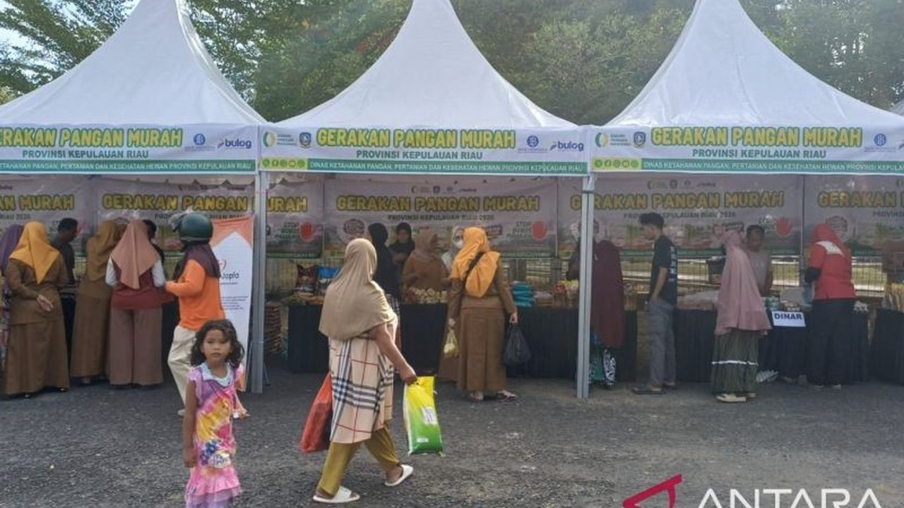 Badan Pangan Nasional (Bapanas) mengimbau masyarakat Kepulauan Riau untuk bijak belanja pangan menjelang Ramadhan 1447 H. Imbauan ini bertujuan mencegah pemborosan dan menjaga stabilitas harga, sekaligus menekan kerugian ekonomi nasional.