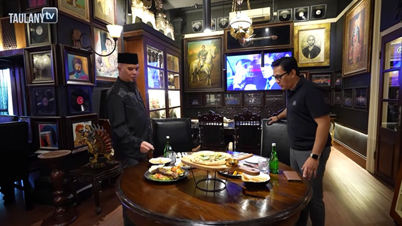 Potret Restoran Baru Ahmad Dhani (Foto: Akun YouTube TAULANY TV)
