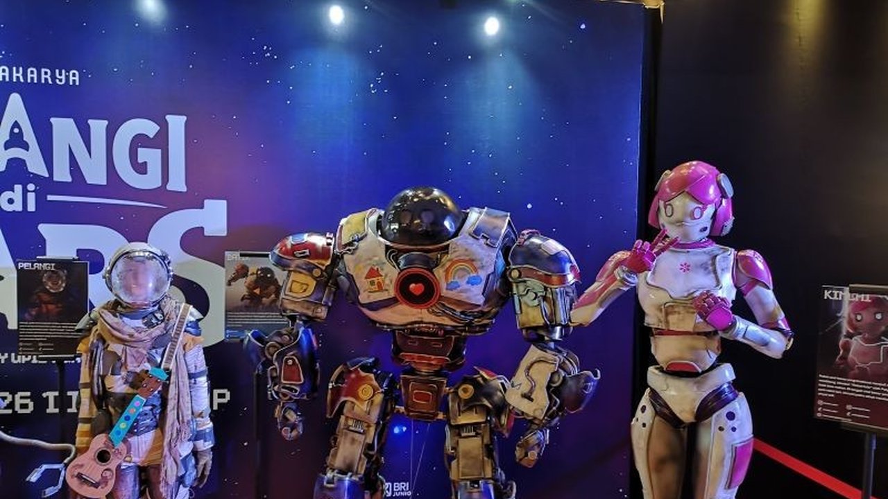 Mahakarya Pictures memperkenalkan para pengisi suara robot di film 