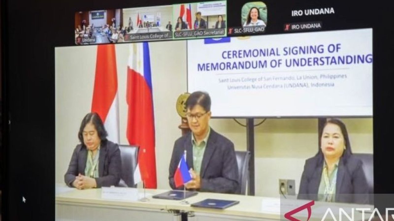 Universitas Nusa Cendana (Undana) dan Saint Louis College (SLC) Filipina resmi menjalin Kolaborasi Riset Undana SLC untuk memperkuat mobilitas akademik dan daya saing global.