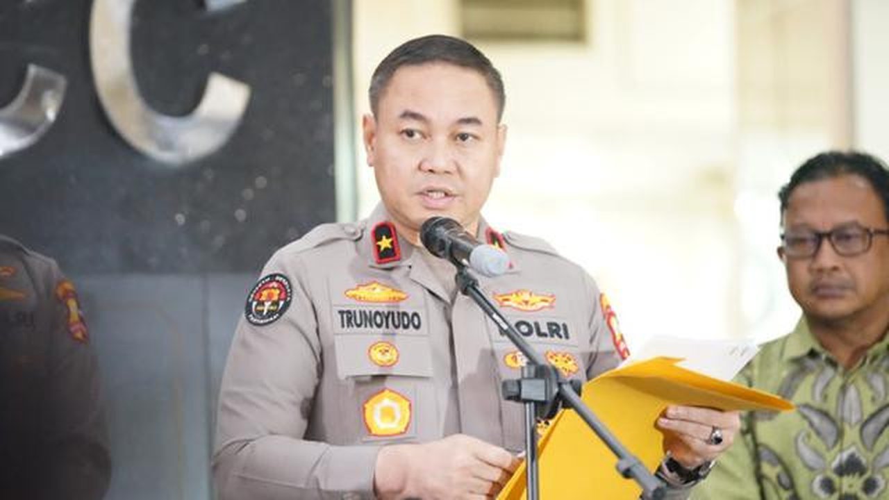 Kepala Biro Penerangan Masyarakat Divisi Humas Polri Brigadir Jenderal Trunoyudo Wisnu Andiko di Mabes Polri, Jakarta. (Foto: Liputan6.com/Rifqy Alief Abiyya).
