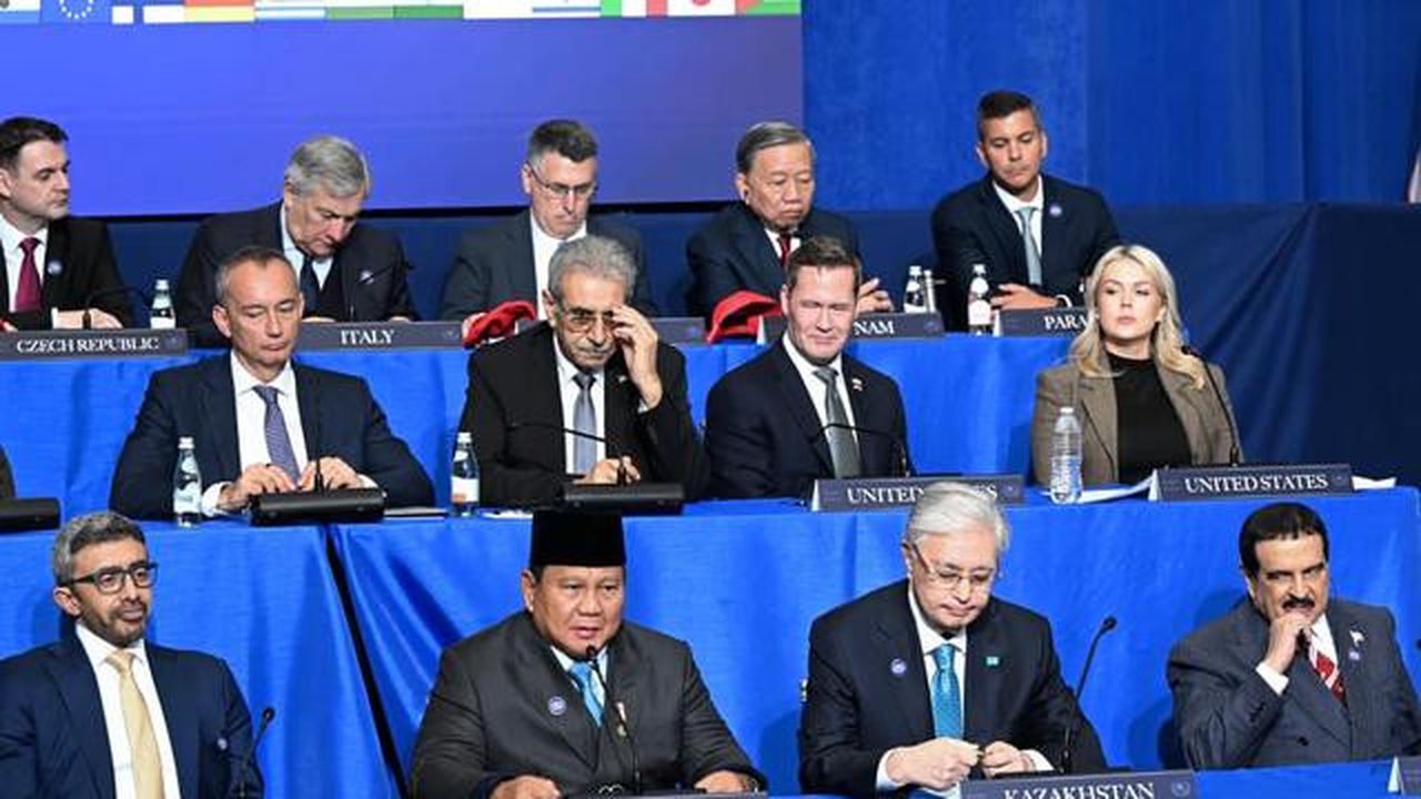 Prabowo dalam rapat perdana Board of Peace (BoP). Foto: Biro Pers, Media, dan Informasi Sekretariat Presiden