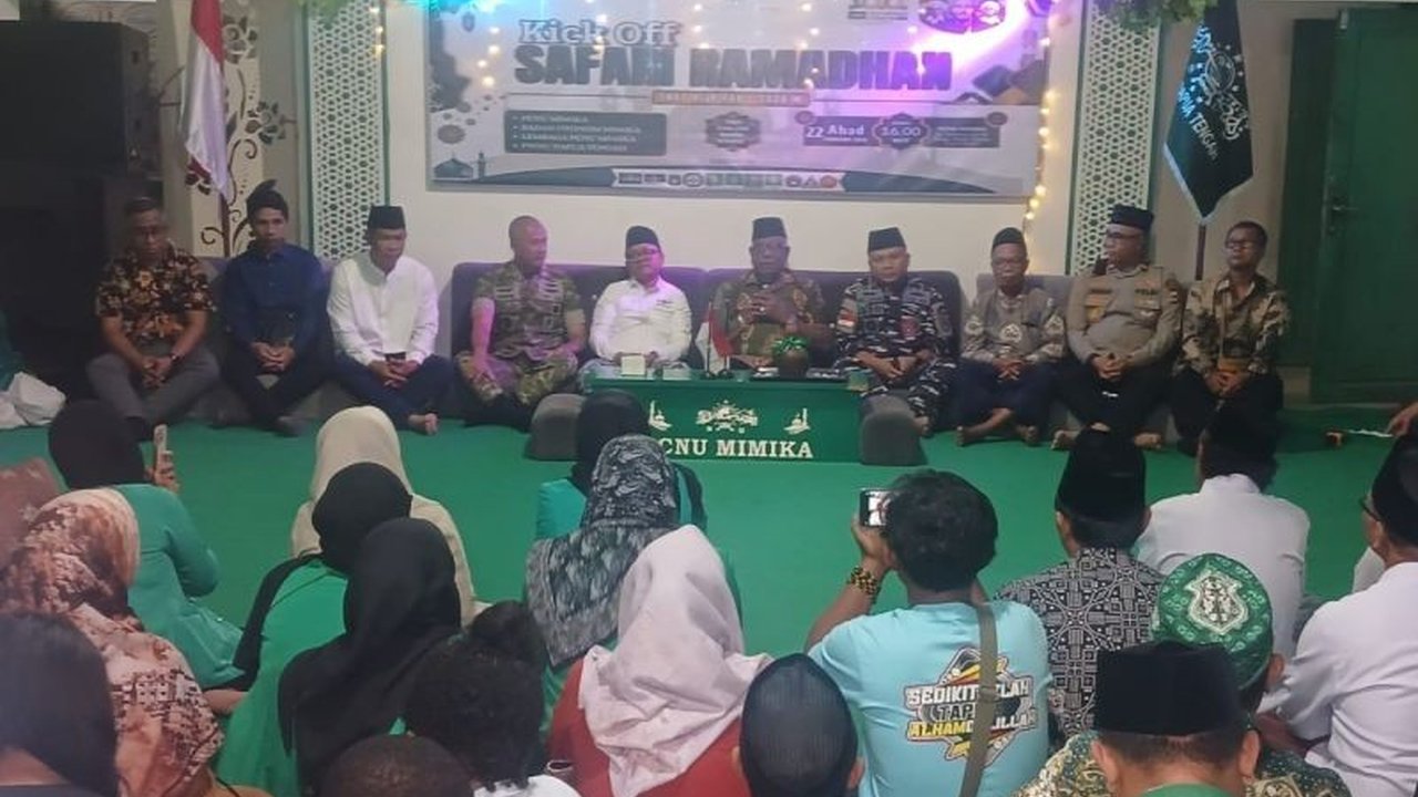 Bupati Mimika Johannes Rettob menegaskan Safari Ramadhan Mimika menjadi momentum krusial untuk mempererat silaturahim dan sinergi dalam membangun daerah yang aman dan damai.