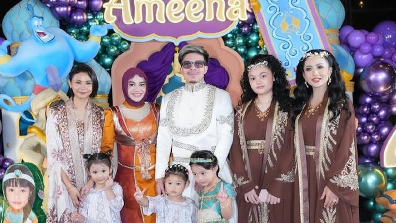 Potret Amora Lemos di Perayaan Ultah Ameena (instagram.com/amora_lemos05)