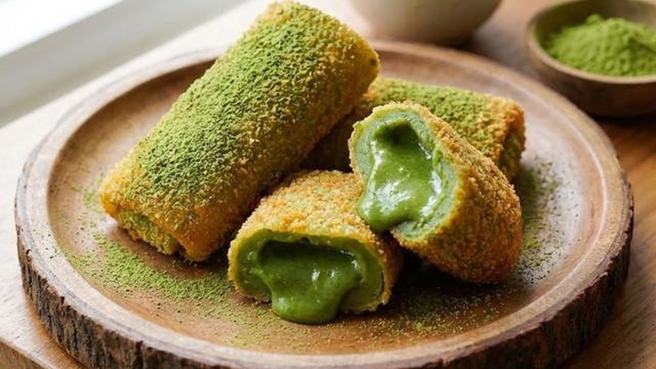 Resep Risol Matcha (Image by Gemini AI)